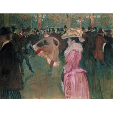 Dans in de Moulin Rouge - Toulouse-Lautrec