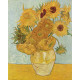 Vaas met twaalf zonnebloemen - Van Gogh - 1888