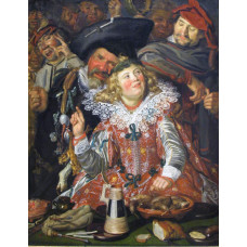 Vasten-Avond vreugd - Frans Hals - ca. 1616-'17