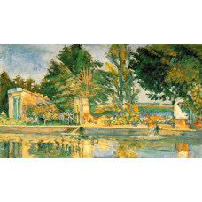 Vijver bij Jas de Bouffan - Paul Cézanne - ca. 1876