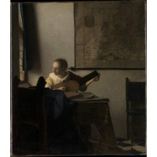 Vrouw met luit - Vermeer - 1662-'63