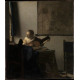 Vrouw met luit - Vermeer - 1662-'63