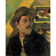 Zelfportret met hoed - Paul Gauguin - 1893