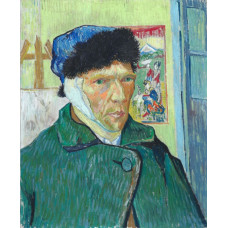Zelfportret met verbonden oor - Van Gogh - 1889