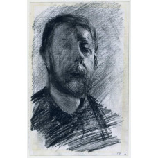 Zelfportret van George Hendrik Breitner  