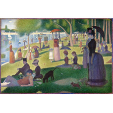 Zondag op La Grande Jatte - Georges Seurat - 1881