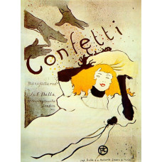 Confetti - Toulouse-Lautrec - 1894