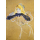 Studie van Yvette Guilbert - Toulouse-Lautrec - 1894