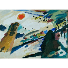 Romantisch landschap - Kandinsky - 1911