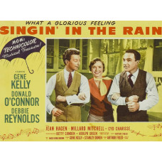 Singin in the rain - lobbykaart - 1952