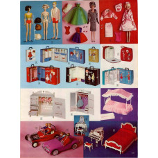 Barbie postorder catalogus pagina - 1965