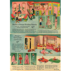 Barbie keuken etc. - Sears catalogus pagina 1965