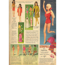 Sears Barbie catalogus pagina - 1967-'68