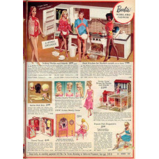 Talking Barbie - Montgomery Wards catalogus pagina