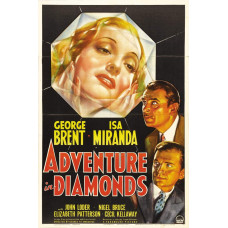 Adventure in Diamonds filmposter - 1940