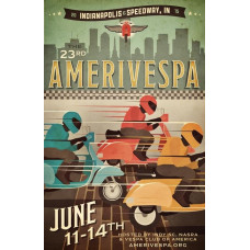 Amerivespa poster - 2015