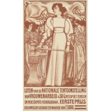 Arbeid voor de vrouw poster - Jan Toorop, 1898