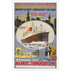 Atlantic Transport Line poster
