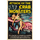 Attack of the Crab Monsters - poster - 1957