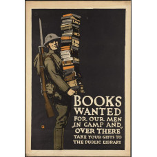 Books Wanted poster - 1e Wereldoorlog