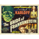 Bride of Frankenstein - filmposter 1935