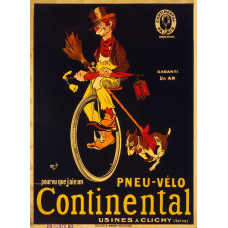 Continental fietsbanden poster - 1900