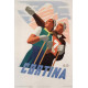 Cortina d'Ampezzo - wintersport poster -1938