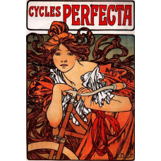 Perfecta fietsen - Alfons Mucha - 1902