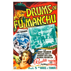 Drums of Fu Manchu - filmposter B - 1940