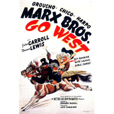 Go West - poster - 1940