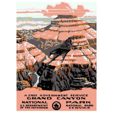 Grand Canyon National Park poster - 1928