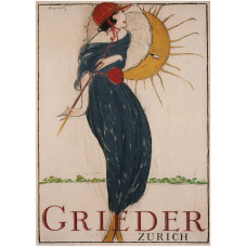 Grieder - Zürich poster - 1919