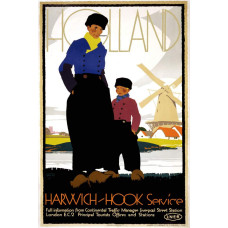 Harwich - Hoek van Holland poster 