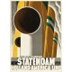 Holland Amerika Lijn - SS Statendam poster - 1929