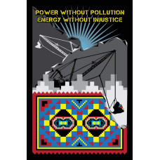 Power without pollution - poster - Jared Yazee