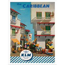 KLM poster Caribbean