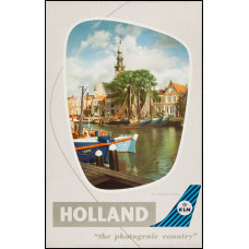 KLM poster "Holland - the photogenic country"