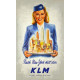 KLM poster New York - 60er jaren - Duits