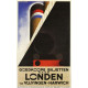 Londen poster Stoomvaartmaatschappij Zeeland - 1928