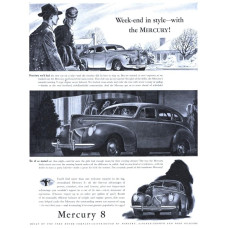 Mercury 8 advertentie - 1940