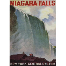 Niagara watervallen poster - NYCS - 1934