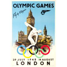 Olympische Spelen Londen 1948 - poster A