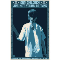 Our Children - poster - blauw