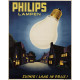 Philips lampen poster - 1938