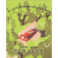 Renault lente poster - 30er jaren