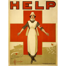 Rode Kruis poster - 1e Wereldoorlog - Australië