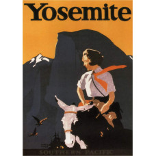 Southern Pacific poster Yosemite - 1925