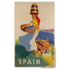 Spanje poster 40er jaren - model B