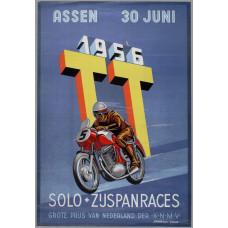 TT Assen poster - 1956
