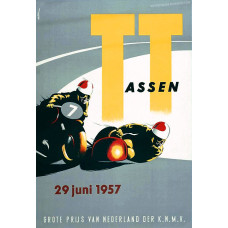 TT Assen poster - 1957 